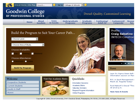 Drexel University Goodwin College of Professional Studies