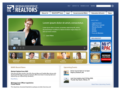 Michigan Association of REALTORS Homepage